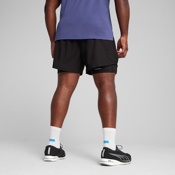 Everyday Running ULTRAWEAVE Men's 2-in-1 5" Shorts, PUMA Black, extralarge